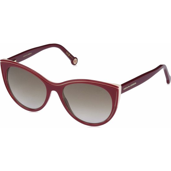 Carolina Herrera HER 0142/S Burgundy beige 56/17/145 WOMAN Zonnebrillen van Carolina Herrera — afbeelding 4