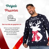 Foute Kersttrui Dames & Heren - Christmas Sweater "Oh Deer, It's Christmas" - Mannen & Vrouwen M