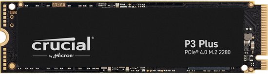 Crucial P3 Plus 500GB M.2 NVMe Gen4