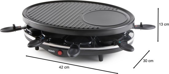 DOMO DO9038G - Raclette-grill - 8 personen — afbeelding 4
