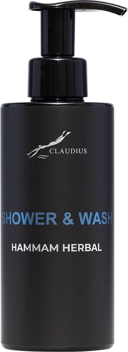 Goedkoopste Shower & Wash Hammam Herbal 300 ml - met pomp - zwarte fles
