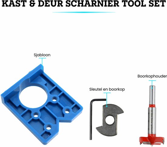 Timmerman Houtbewerking Gereedschap Set, Houtbewerking Hoek Push Liniaal Tafelzaag Tool Sets met Verstelbare Flip Stop, Duurzame DIY Verstekmeter en Box Joint Jig kit 225 * 286mm