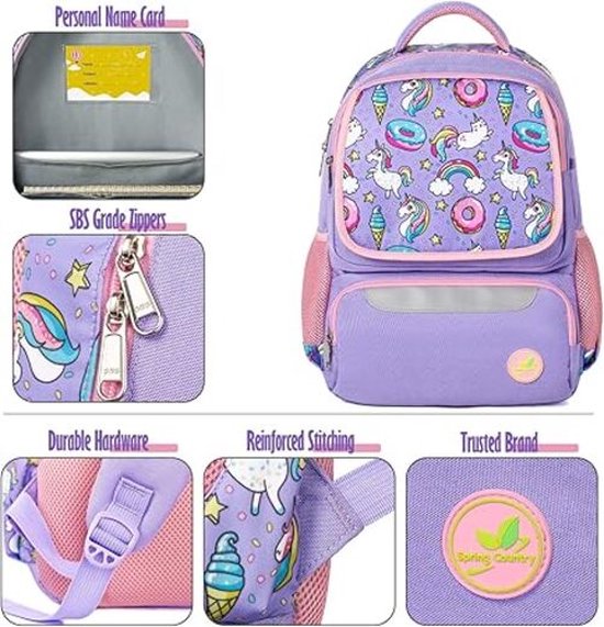 Casual rugzak, dagrugzak, uniseks, voor tieners, schoolrugzak, meisjes