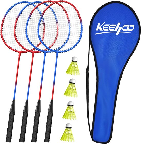 Pure 2 Improve Speed Badmintonracketset bestaande uit 2 rackets, 2