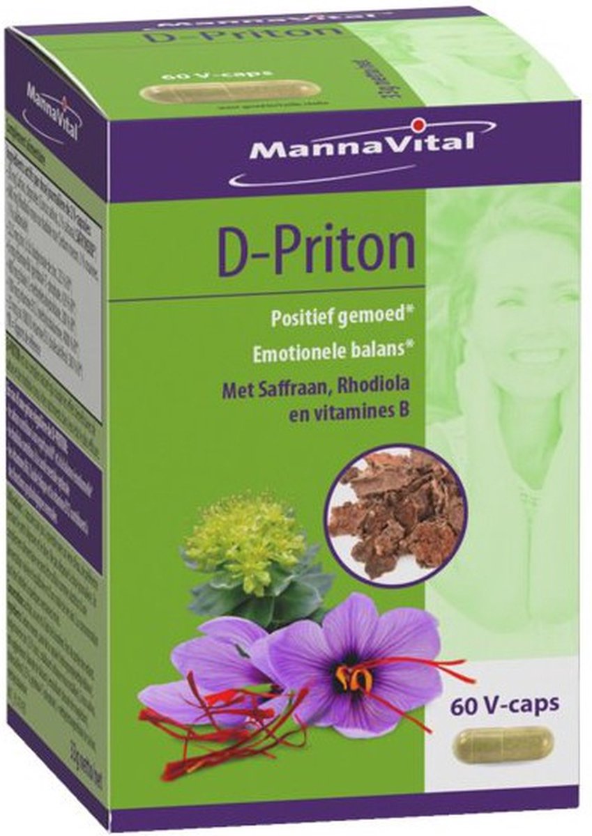Goedkoopste Mannavital D-priton 60 Capsules