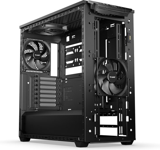 be quiet! Shadow Base 800 DX Noir, Tower Midi , PC, Zwart, ATX, EATX, micro ATX, Mini-ITX, Acrylonitrile Butadiène Styrène (ABS), Acier, Verre trempé, Multi