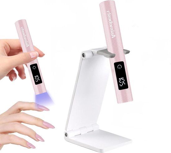 Yuyiqi UV-Nagellampen-Ständer – Faltbar, 360° Drehbar, Für Alle Handlampen