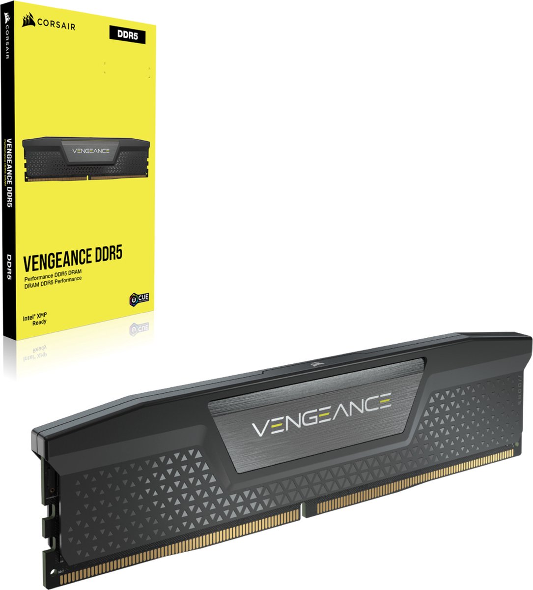 メモリー CORSAIR VENGEANCE DDR5 96GB 5600MHz Corsair RAM DDR5 96GB (2x48GB) 5600MHz CL40 - Intel XMP