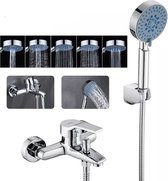 Auralum max Badkraan Chroom - Mengkraan - Met functies handdouche - 150 mm Hartafstand