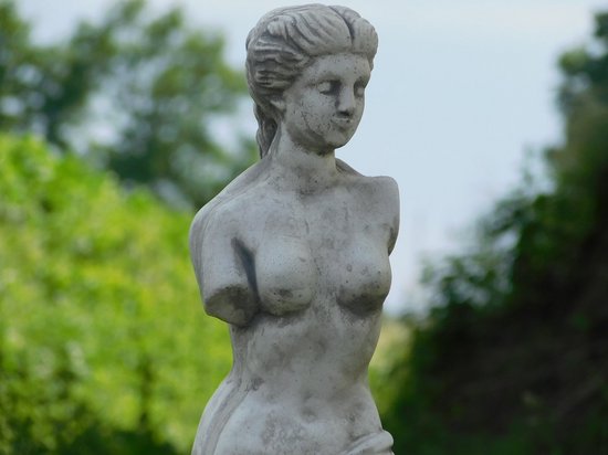Sculpture Femme - 73 cm - Abstrait