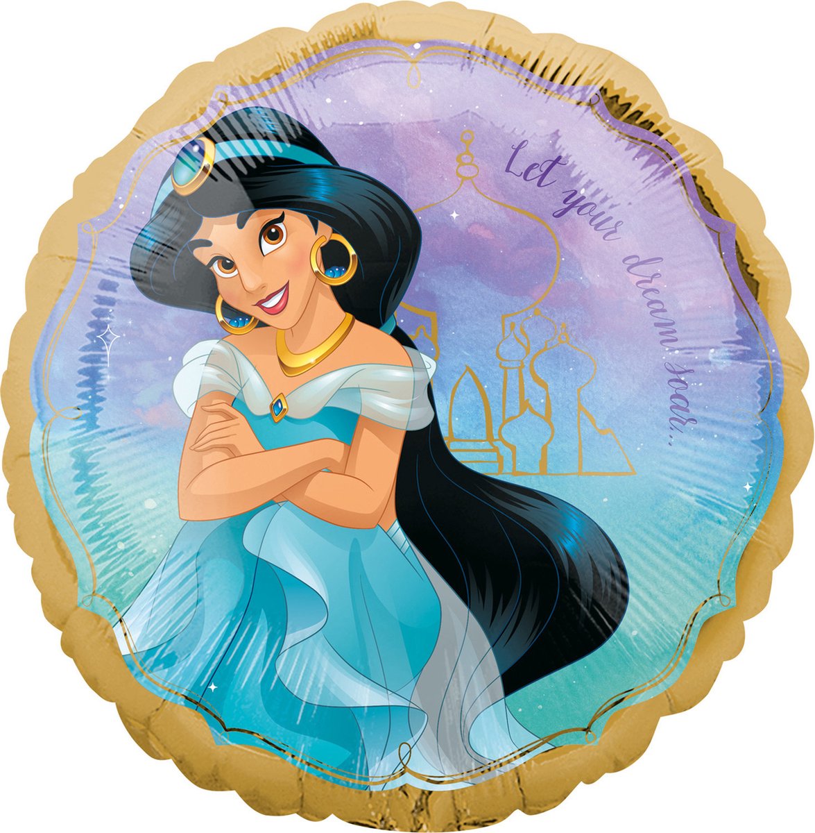 RIETHMULLER - Jasmijn Disney folieballon 43 cm