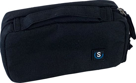 Smart Cool'R Unisex Diabetes Tas Clutch Zwart -- Diabetes etui - Insuline Koeltas - Insuline Etui - Diabetes Tasje - Medische Koeltas voor Insuline met 2 Ice Packs voor optimale temperatuur van Smart — afbeelding 3