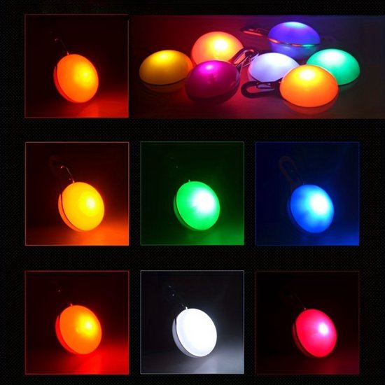 Bovista Collier Lumineux - Collier Lumineux - Lumineux - Chien - Chat - Lumineux - Collier pour Chien LED - Clip-On - Blauw