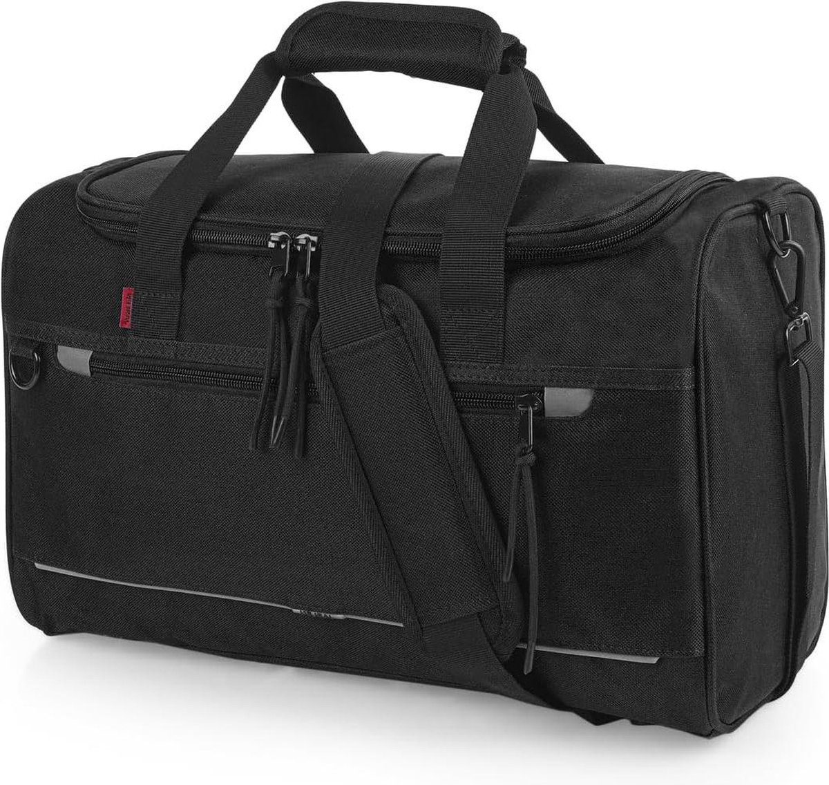 Reistas Handbagage Tas Weekend Bag Luxe Weekendtas Stijlvolle Reistas Dames 101335 Zwart - JASLEN
