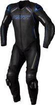 RST S1 Ce Mens Leather Suit Black Blue 38 - Maat - One Piece Suit