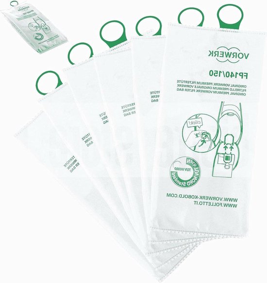 SACCHETTI FOLLETTO VK 140/150 6 SACCHETTI 6 PROFUMI VORWERK ORIGINALI - Foto 7