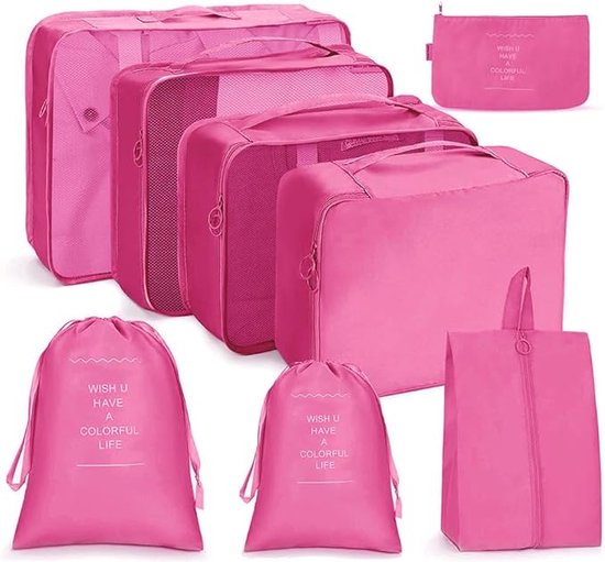 Xenos Koffer Organizer Kofferorganizer Set Stuks Nylon