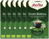 Yogi Tea Green Balance - tray: 6 stuks