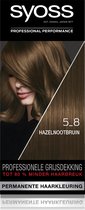 Bol.com Syoss - 5-8 Hazelnootbruin - Permanente Haarverf - Haarkleuring - 3 stuks aanbieding