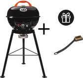 Outdoorchef Chelsea 420 G Gasbarbecue - Tripod - Zwart + gratis cadeau barbecue reiniginsborstel