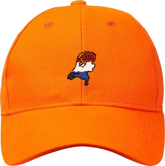 Hollandse trots pet EK - EK voetbal pet Nederland - Oranje kleding - oranje - rood - wit - blauw - cap - katoenen cap - pet - EK 2024