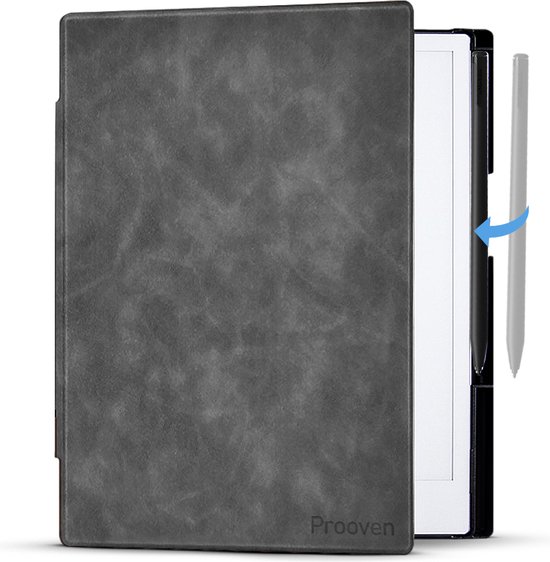 Housse de tablette de Luxe Prooven - Convient pour Remarkable 2 - Folio - Housse - Grijs