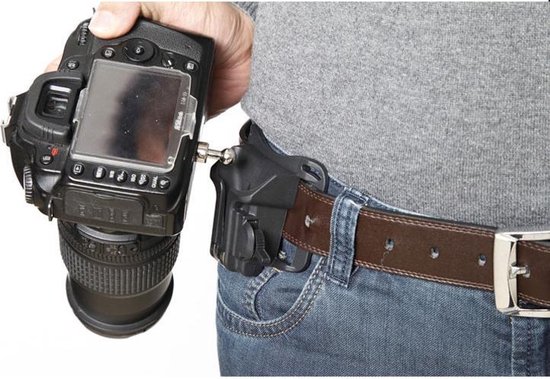 Snel laden camera holster riem gesp mount | bol.com