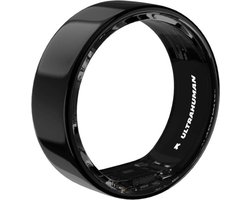 ULTRAHUMAN Ring AIR – Smart Ring | Geen maandabonnement | Bepaal eerst de juiste maat met de Sizing Kit | Slaaptracker - Hartslagmeter - Fitnesstracker – Aster Black – Size 12