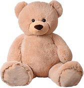 MaxxHome Teddybeer - Knuffelbeer - 100 cm - Bruin - Zacht pluche