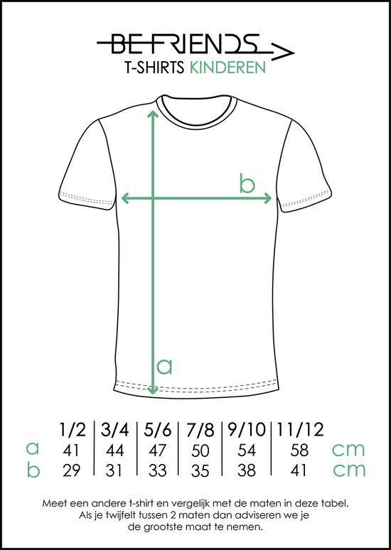 T-Shirt Be Friends - La vie est meilleure avec un frère - Enfants - Vert menthe - Taille 10 ans