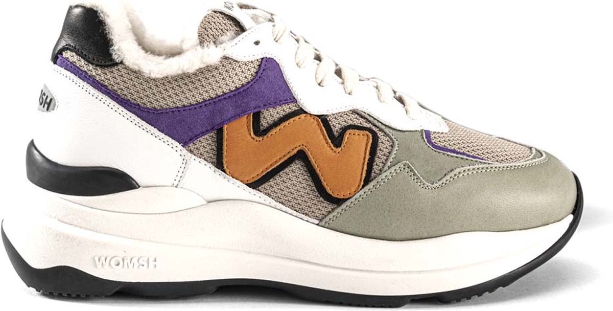 WOMSH New Start Ivy Wit/Paars Dames Maat 36