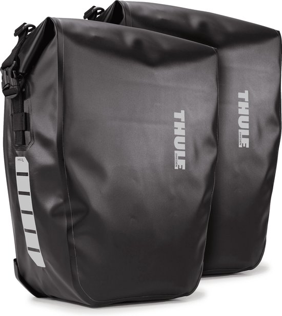 Thule Shield Fietstas – 22 Liter – Enkel – Waterdicht IPX4 – Voor 8-16 Mm Rekken – Zwart – Eenvoudig Bevestigen & Verwijderen