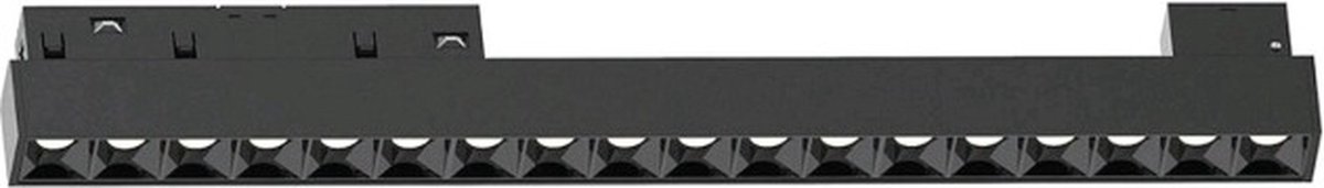 Magnetische Railverlichting - Led Bar | Zwart - 24W - 3000K - 2160lm - 48V - L: 450mm