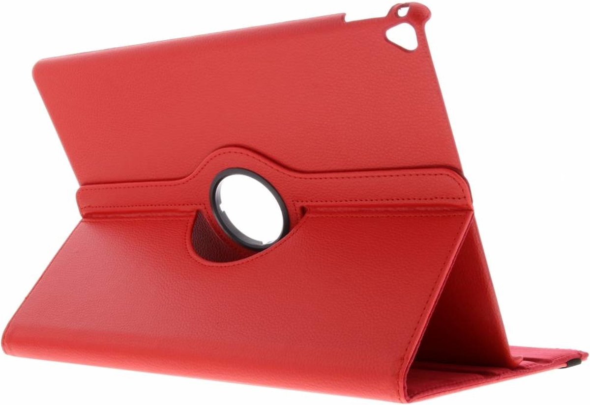 Tablet Hoes Geschikt voor iPad Pro 12.9 (2017) - 360° Draaibare Bookcase - Rood