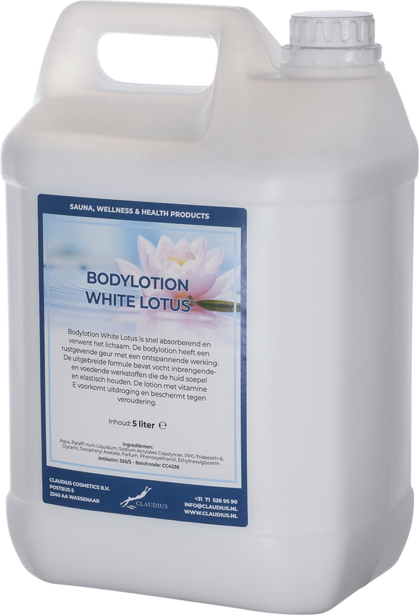 Bodylotion White Lotus 5 Liter - navulling