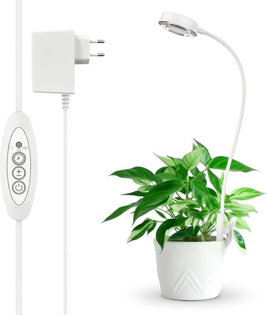SANSI Plant Lamp, 48 LED Grow Light with Full Spectrum 4000K, 10W LED