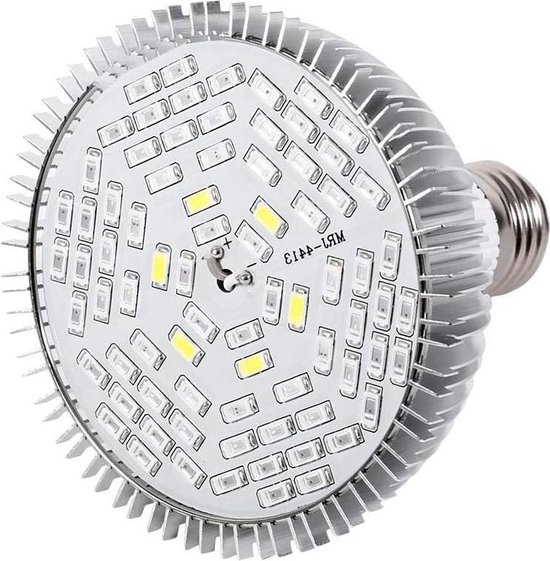 SANSI 36W LED Pflanzenlampe Vollspektrum E27 für Zimmerpflanzen, LED