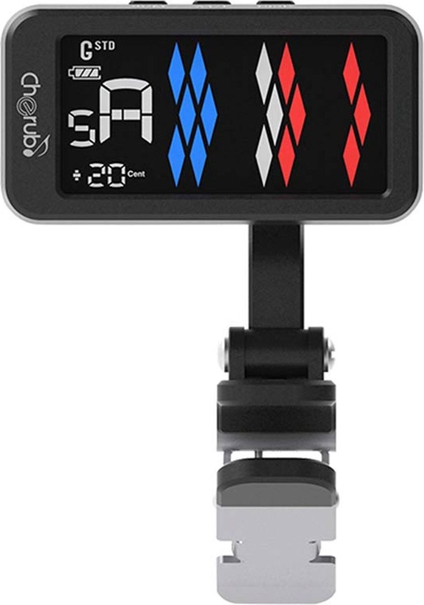 Cherub WST-905Li Chromatische clip-on stemapparaat met accu