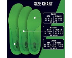 Stabilizer Support Orthotic Insoles - Large Size Arch Support Metatarsal Heel Cradle