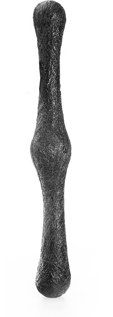 DEEP'R - Wave - Dubbele Dildo - Zwart - 59 cm x Ø 4.00 - 8.00 cm