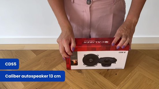 Caliber Auto Speakers - Autospeakers 13 cm - 30 mm Mylar Dome Tweeters - 200 Watt Totaal Vermogen - 2-Weg Coaxiaal Luidsprekers