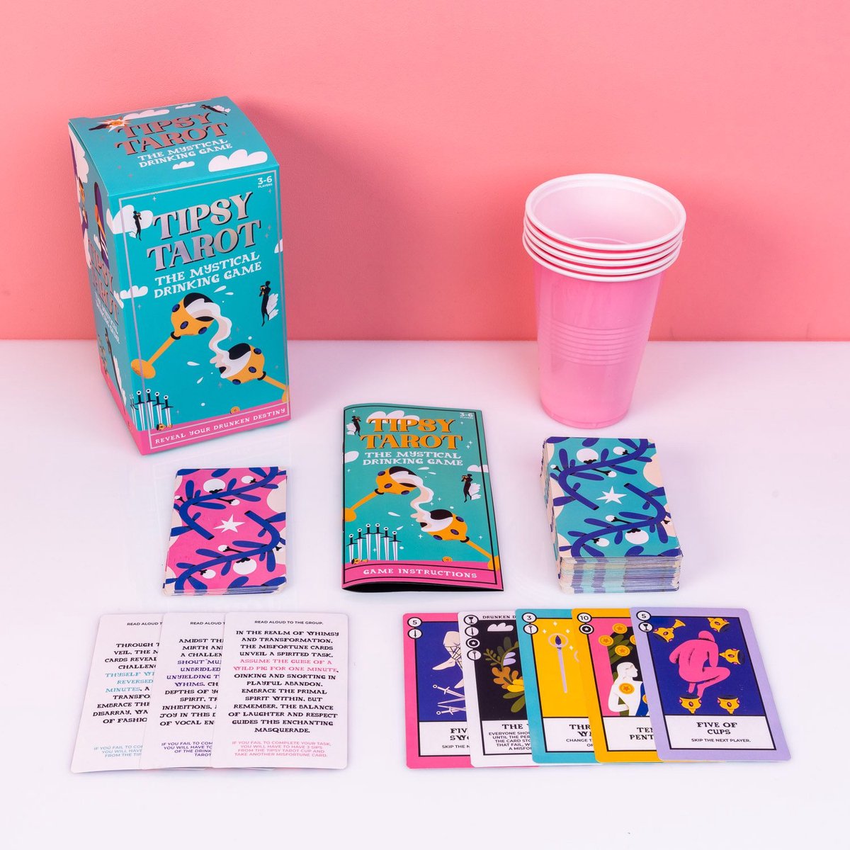 Tipsy Tarot drankspel van Gift Republic