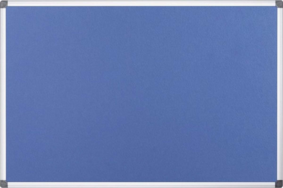 BI-OFFICE Viltbord blauw 120x90 cm