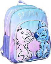 Disney Stitch en Angel Rugzak Meisjes 2 Vakken - Hoogte 38cm