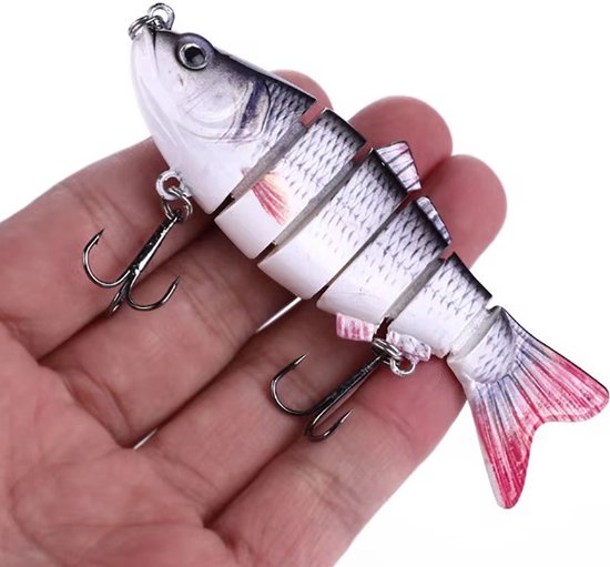 Actie4you® - Swimbait set - 3 stuks - kunstaas set voor roofvissen - Zeer realistische beweging - Visplug - Rammelaar van Actie4you — afbeelding 2
