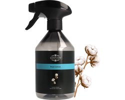 foto van Scentchips Pure Cotton Interieurspray - Roomspray – Huisparfum – Huisspray – Geurspray – 500ML