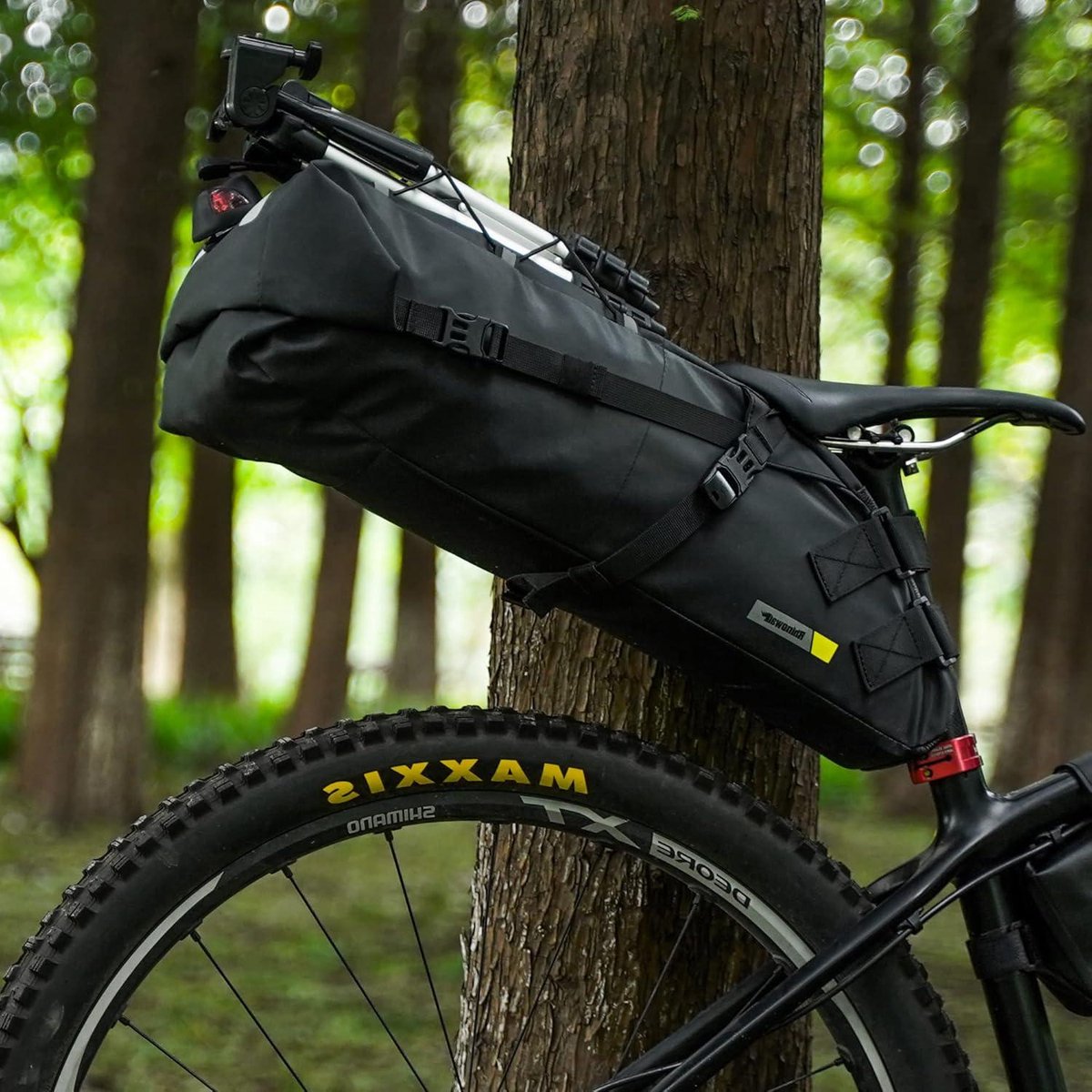 13 liter waterdichte fietszadeltas voor mountainbike racefiets - opbergtas reistas fietsaccessoires - reizen camping