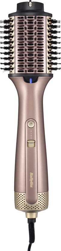 BaByliss Air Power Volume AS95E Brosse Sèche-Cheveux - Multistyler Wet à Sec - Lissage/Volume/Boosting - Brosse à Boucler (Airstyler)