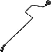 Axe Pour Roue Jockey 20 Mm X 81 Mm - Pour Remorque - En Acier Léger 75 G - Installation Facile
