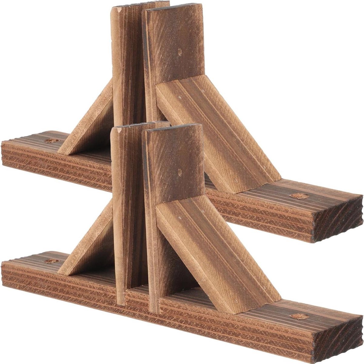 Green Harmony Kamerverdeler-Standaard Zichtscherm Voeten Ruimteverdeler-Houder Steunpoten Tuinhek Houten Standaard Tuinhek-Basis Tuinhekbasis Basis Zichtbescherming Houder Green Harmony Tuinhek